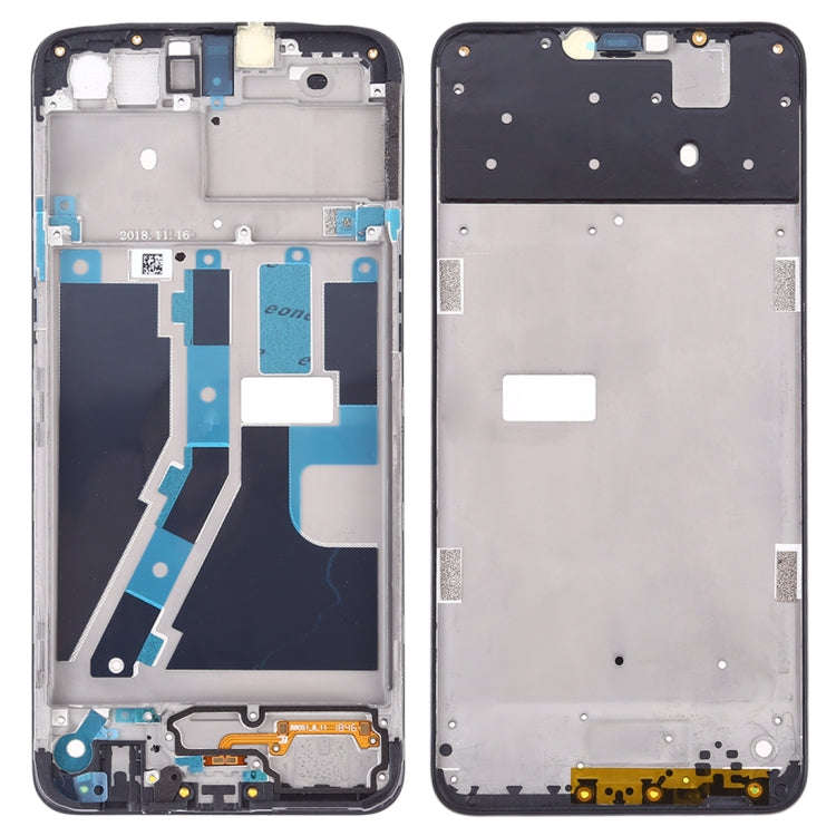 For OPPO R15X Middle Frame Bezel Plate (Black)