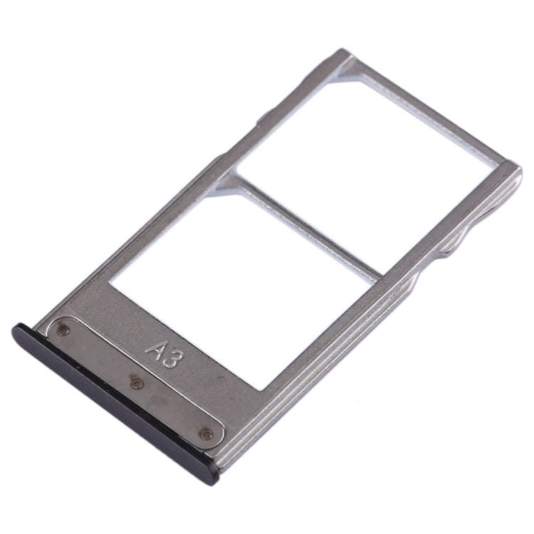For Meizu 15 Plus SIM Card Tray + SIM Card Tray (Black)