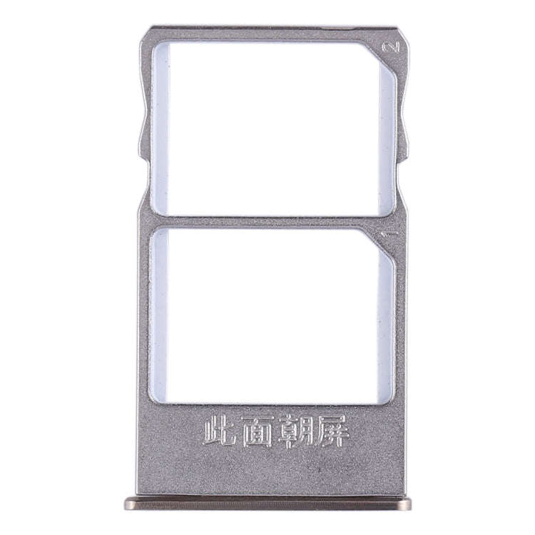 For Meizu 15 Plus SIM Card Tray + SIM Card Tray (Gold)