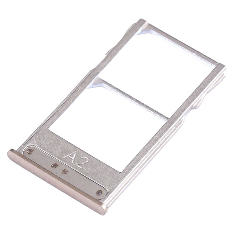 For Meizu 15 Plus SIM Card Tray + SIM Card Tray (Gold)