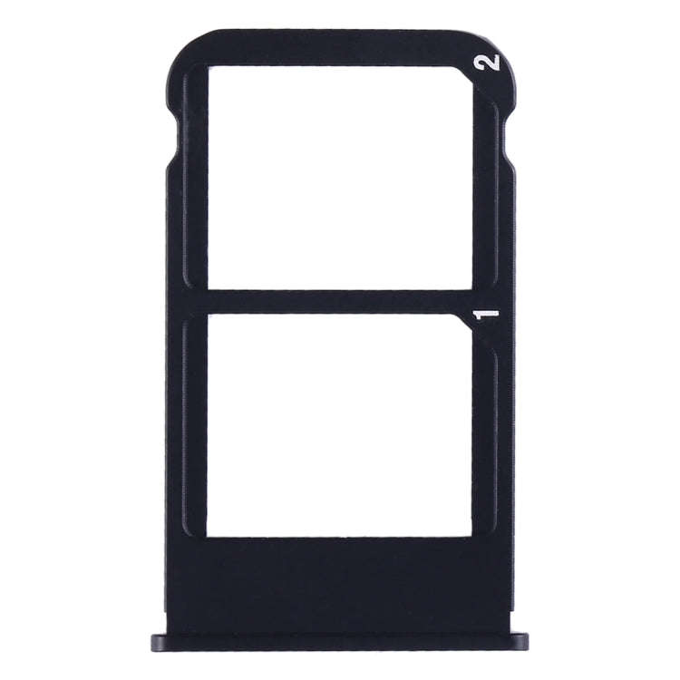For Meizu 16 Plus SIM Card Tray + SIM Card Tray (Black)
