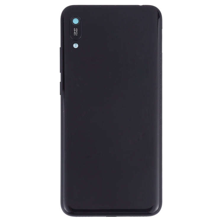 Battery Back Cover with Camera Lens & Side Keys for Huawei Y6 (2019)(Black)