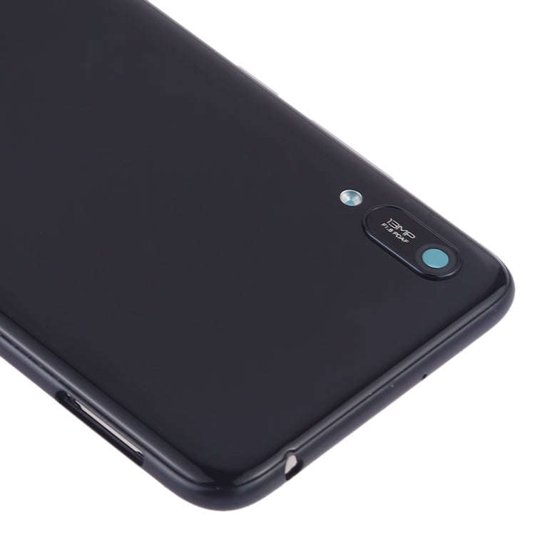 Battery Back Cover with Camera Lens & Side Keys for Huawei Y6 (2019)(Black)