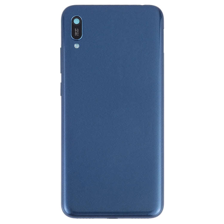 Battery Back Cover with Camera Lens & Side Keys for Huawei Y6 (2019)(Blue)