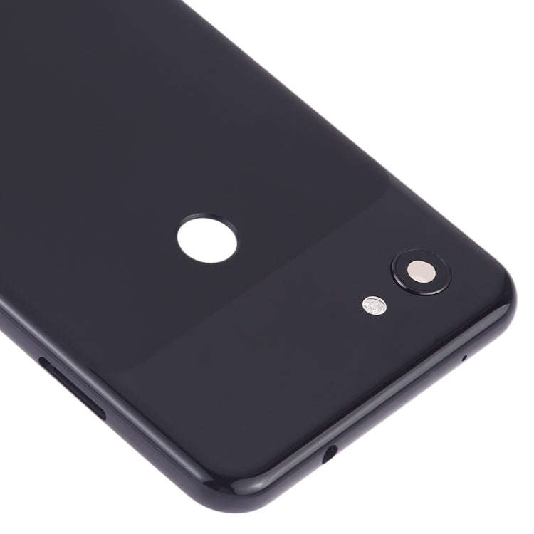 Battery Back Cover with Camera Lens & Side Keys for Google Pixel 3a XL(Black)