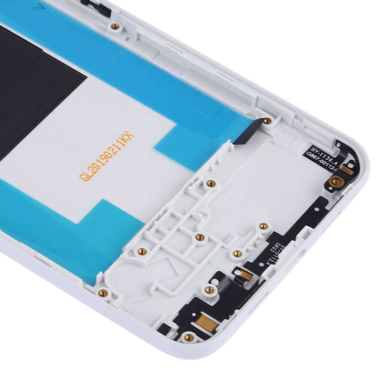 Battery Back Cover with Camera Lens & Side Keys for Google Pixel 3a XL(White)