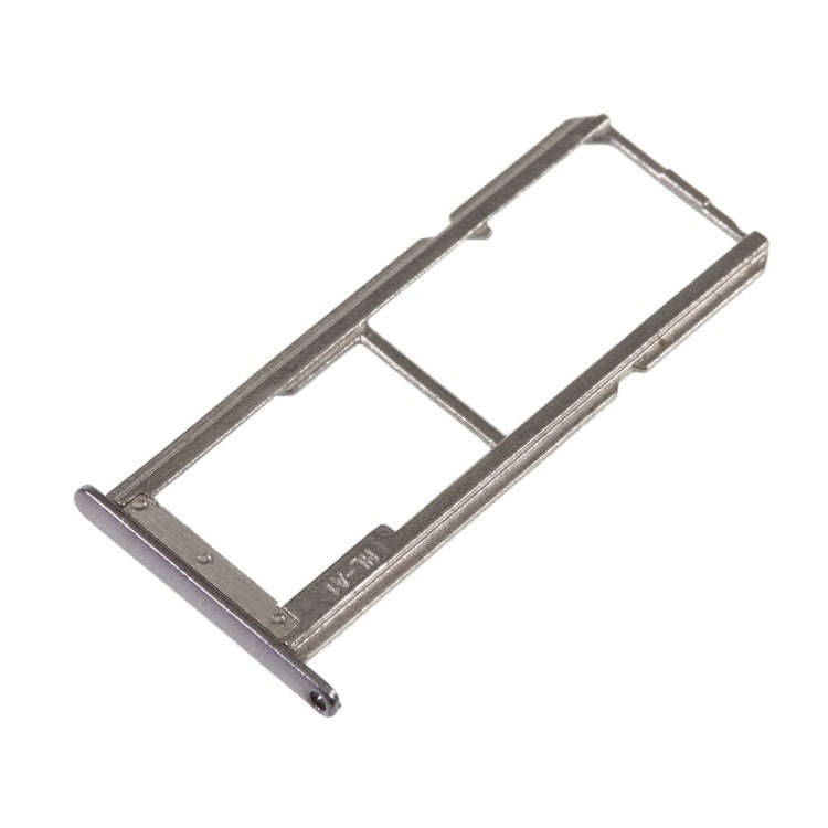 SIM Card Tray + SIM Card Tray + Micro SD Card Tray for Motorola Moto E5 Plus(Black)