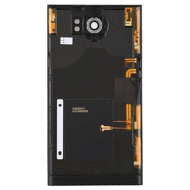 Back Cover with Camera Lens for Blackberry Priv (US Version)(Black)