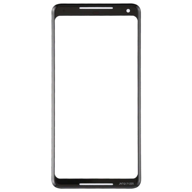 Front Screen Outer Glass Lens for Google Pixel 2 XL(Black)