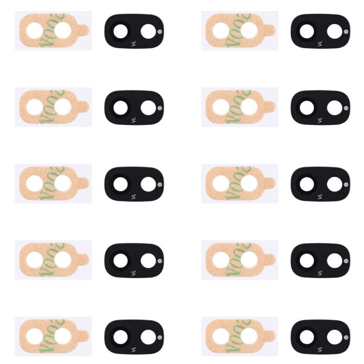 For Galaxy J7 (2018) 10pcs Back Camera Lens Cover with Sticker