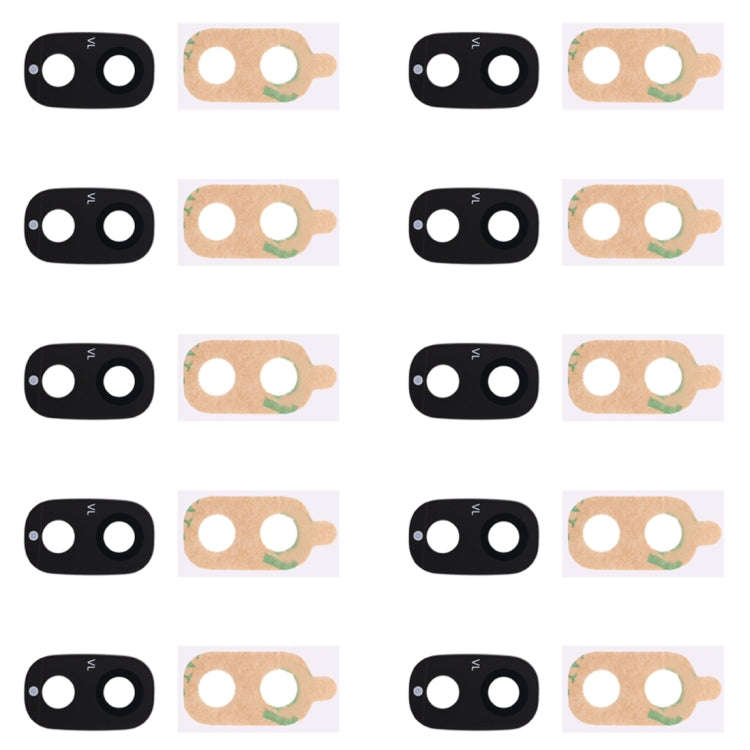 For Galaxy J7 Pro 10pcs Back Camera Lens Cover with Sticker