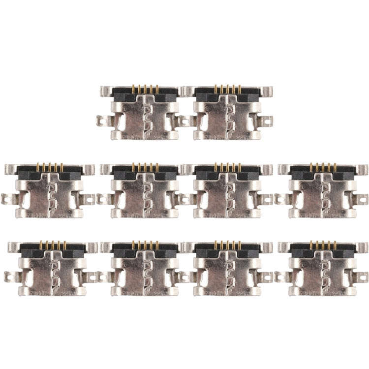 10 PCS Charging Port Connector for Xiaomi Redmi 6 Pro / Redmi Note 4 / Redmi Note 4X / Redmi 4 Prime