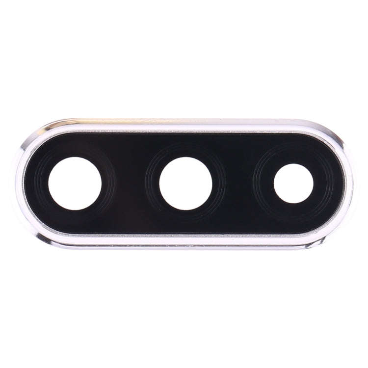 For Huawei Nova 4e 24MP Back Camera Bezel with Lens Cover (Silver)
