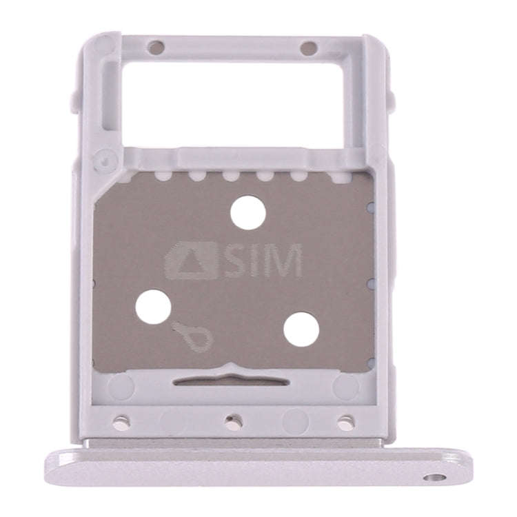 For Galaxy Tab S4 10.5 T835 SIM Card Tray + Micro SD Card Tray (Silver)