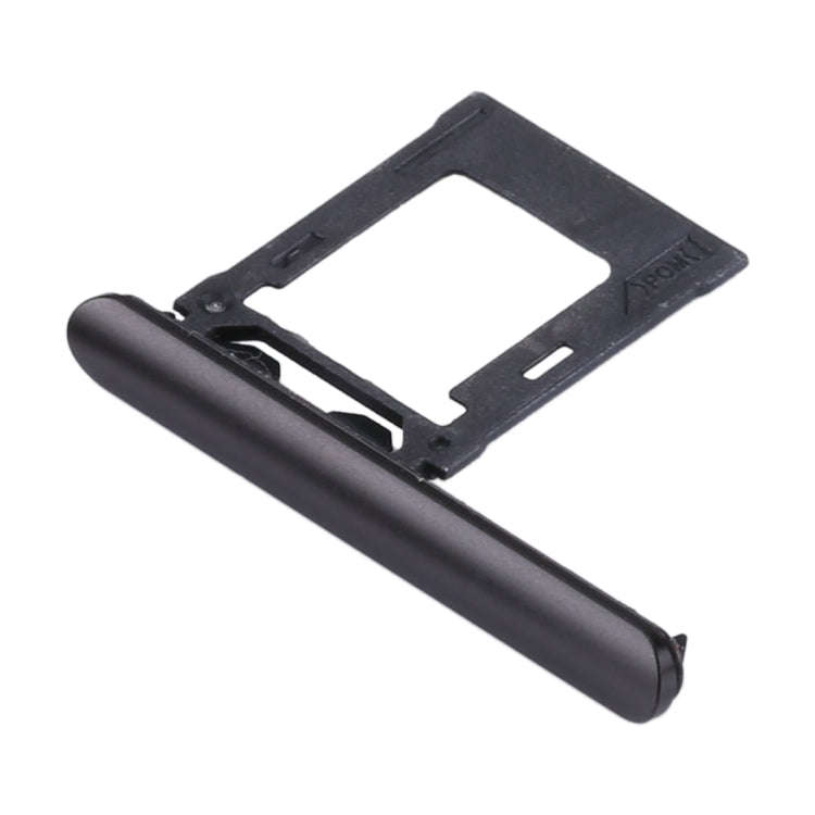 SIM / Micro SD Card Tray, Double Tray for Sony Xperia XZ1(Black)