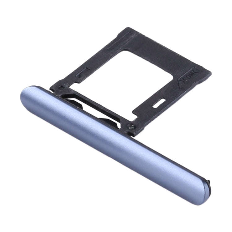 SIM / Micro SD Card Tray, Double Tray for Sony Xperia XZ1(Blue)