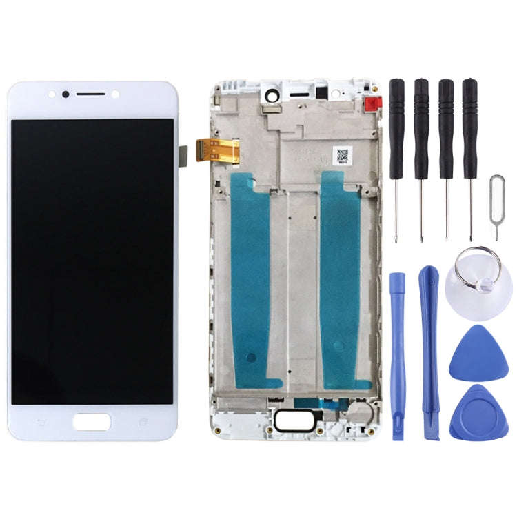 OEM LCD Screen for Asus Zenfone 4 Max ZC520KL X00HD Digitizer Full Assembly with FrameWhite)