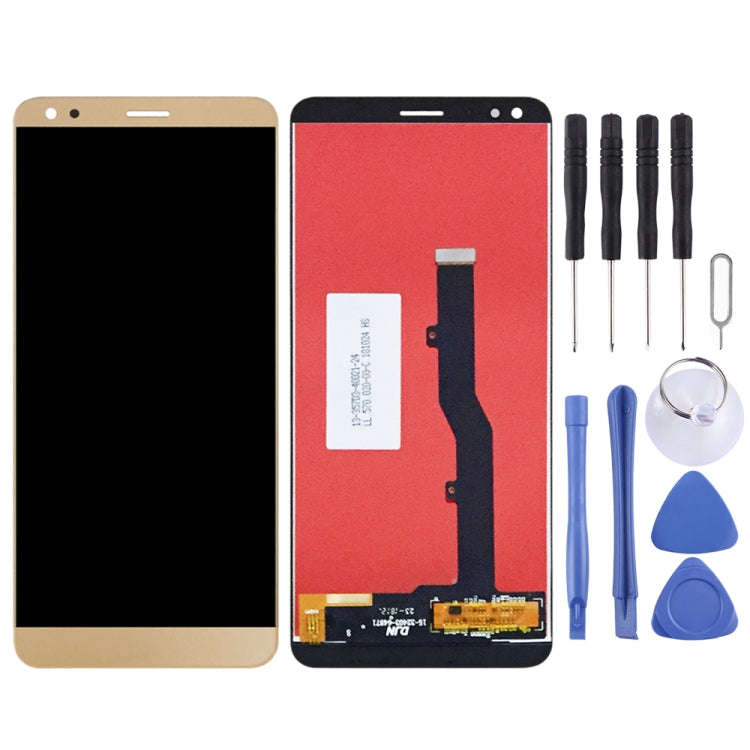 OEM LCD Screen for ZTE Blade V9 V0900  with Digitizer Full Assembly (Gold)