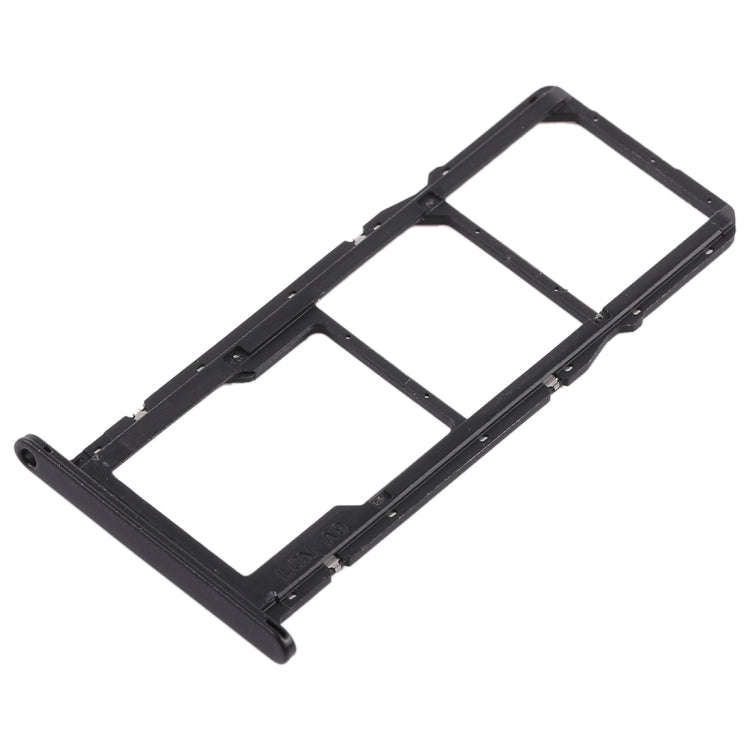 SIM Card Tray + Micro SD Card Tray for Huawei Y5 Prime (2018) / Honor Play 7 (Black)