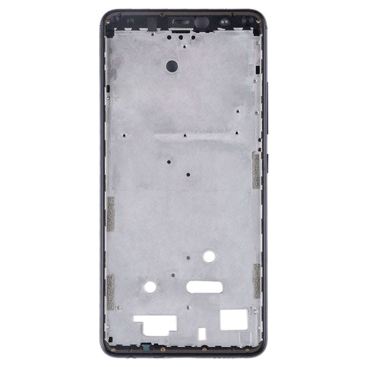 Front Housing LCD Frame Bezel Plate with Side Keys for BQ Aquaris X2 / X2 Pro(Black)