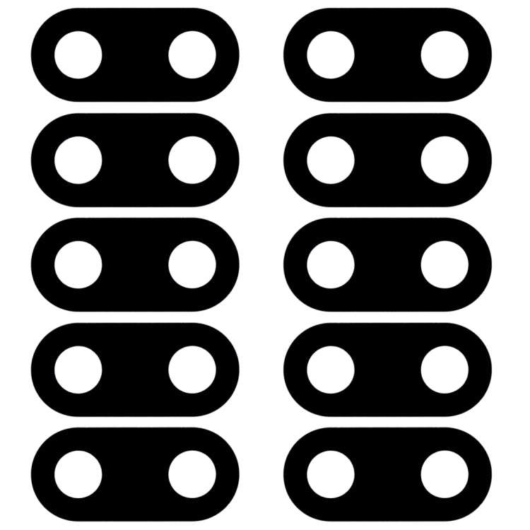 For Vivo Y85 10pcs Back Camera Lens