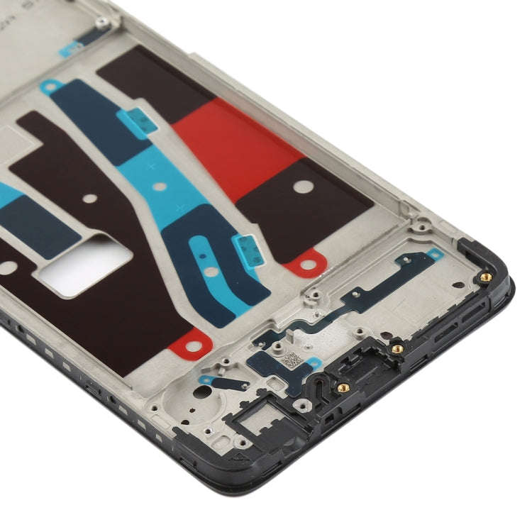 For OPPO A3 / F7 Front Housing LCD Frame Bezel Plate (Black)