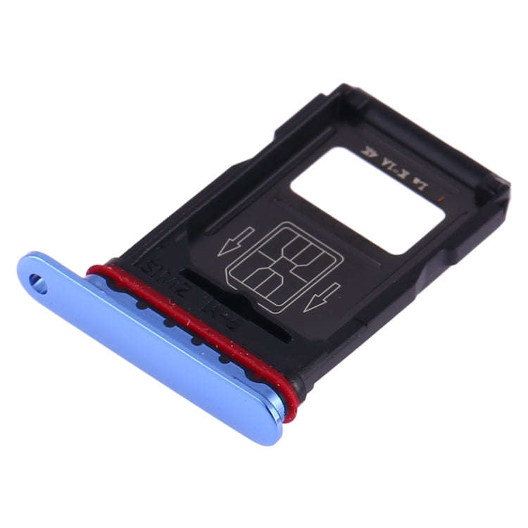 For OnePlus 7 Pro SIM Card Tray + SIM Card Tray (Blue)