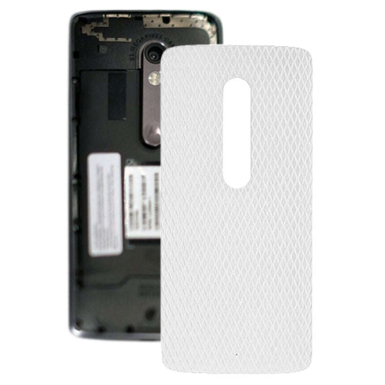 Battery Back Cover for Motorola Moto X Play XT1561 XT1562(White)