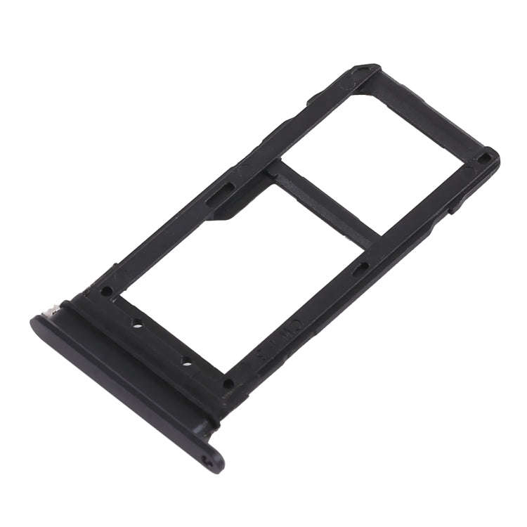 SIM Card Tray + SIM Card Tray / Micro SD Card Tray for HTC U11+(Black)