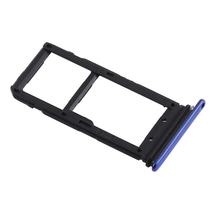 SIM Card Tray + Micro SD Card Tray for HTC U11 Life(Blue)