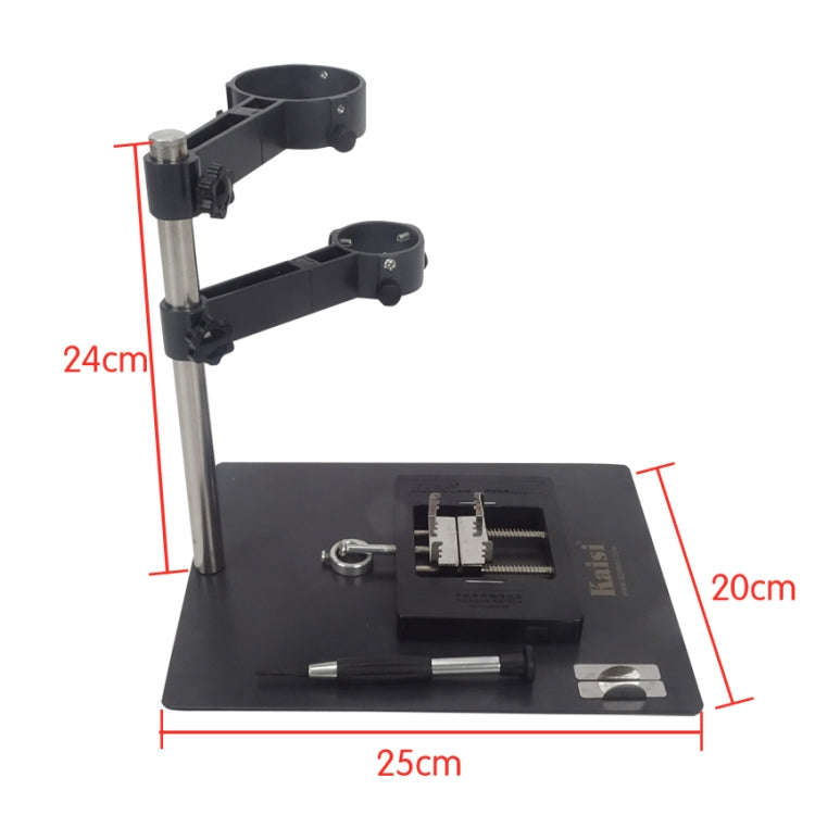 Kaisi F-204 Mobile Phone Laptop BGA Rework Reballing Station Hot Air Gun Clamp