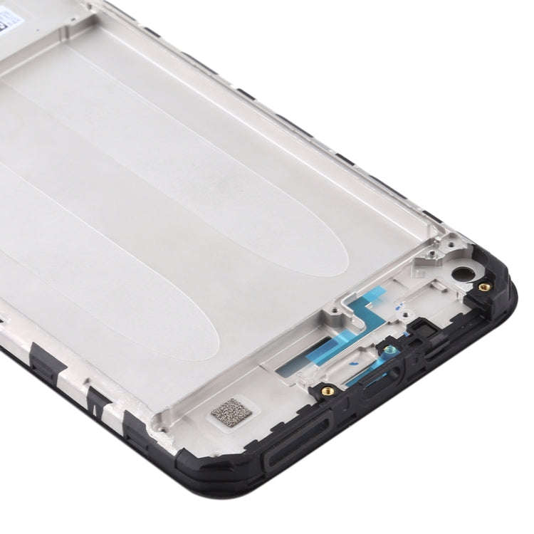 Front Housing LCD Frame Bezel Plate for Xiaomi Redmi 9A / Redmi 10A(Black)