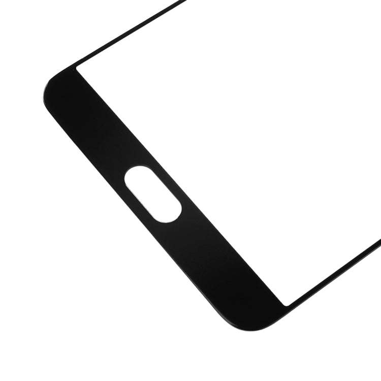 For Galaxy A9 (2016) / A900 Front Screen Outer Glass Lens (Black)