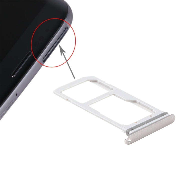 For Galaxy S7 / G930 Card Tray (1 x SIM Card Tray + 1x SD Card Tray) (Gold)