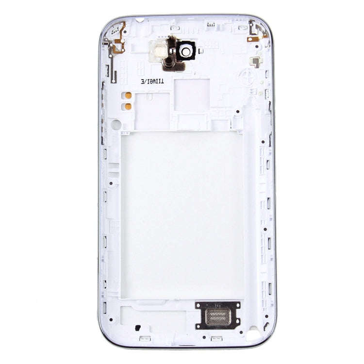 For Galaxy Note II / N7100 Middle Frame Bezel + Battery Back Cover (White)