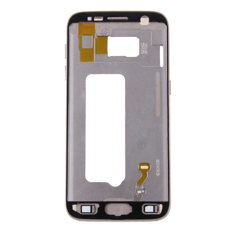 For Galaxy S7 / G930 Front Housing LCD Frame Bezel Plate (Gold)