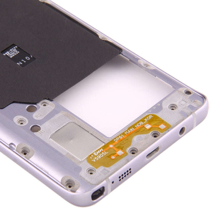 For Galaxy Note 5 / N9200 Middle Frame Bezel (Silver)