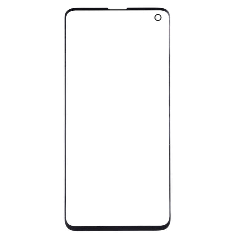 For Galaxy S10 Original Front Screen Outer Glass Lens (Black)