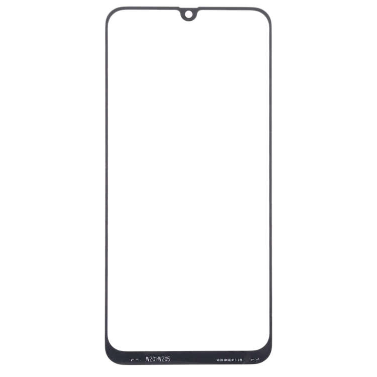 For Galaxy A50 / A30 / M30 / A4S Front Screen Outer Glass Lens (Black)