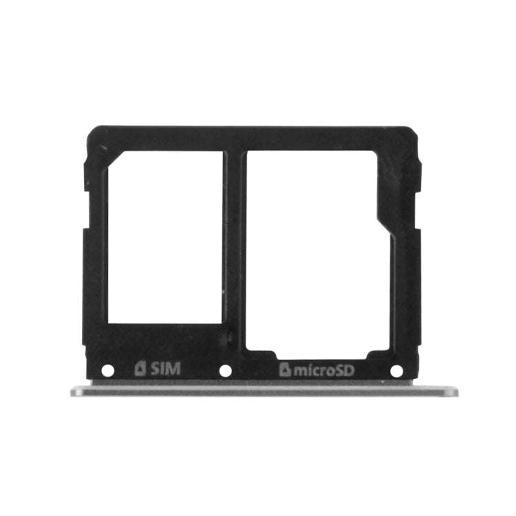 For Galaxy A9(2016) / A9000 SIM Card Tray and Micro SD Card Tray  (Black)