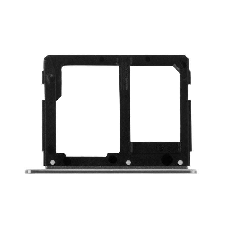 For Galaxy A9(2016) / A9000 SIM Card Tray and Micro SD Card Tray  (Black)