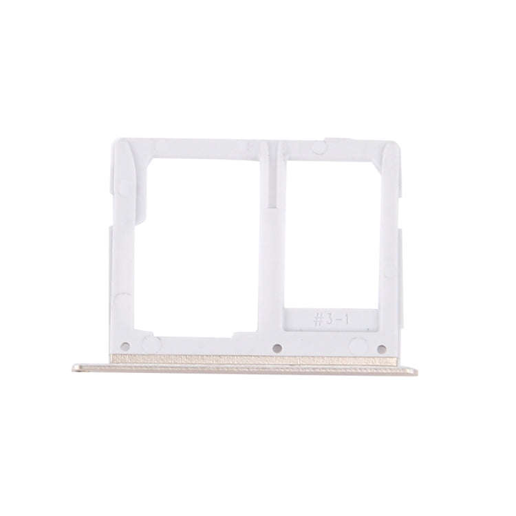 For Galaxy C5 / C5000 SIM Card Tray + Micro SD / SIM Card Tray (Gold)