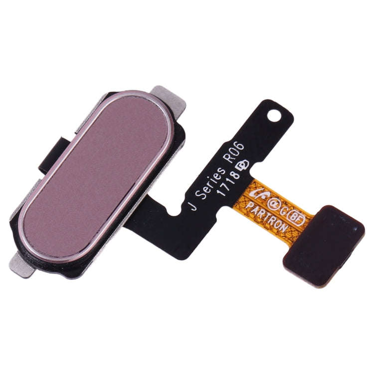 For Galaxy J7 (2017) SM-J730F/DS SM-J730/DS Fingerprint Sensor Flex Cable(Pink)