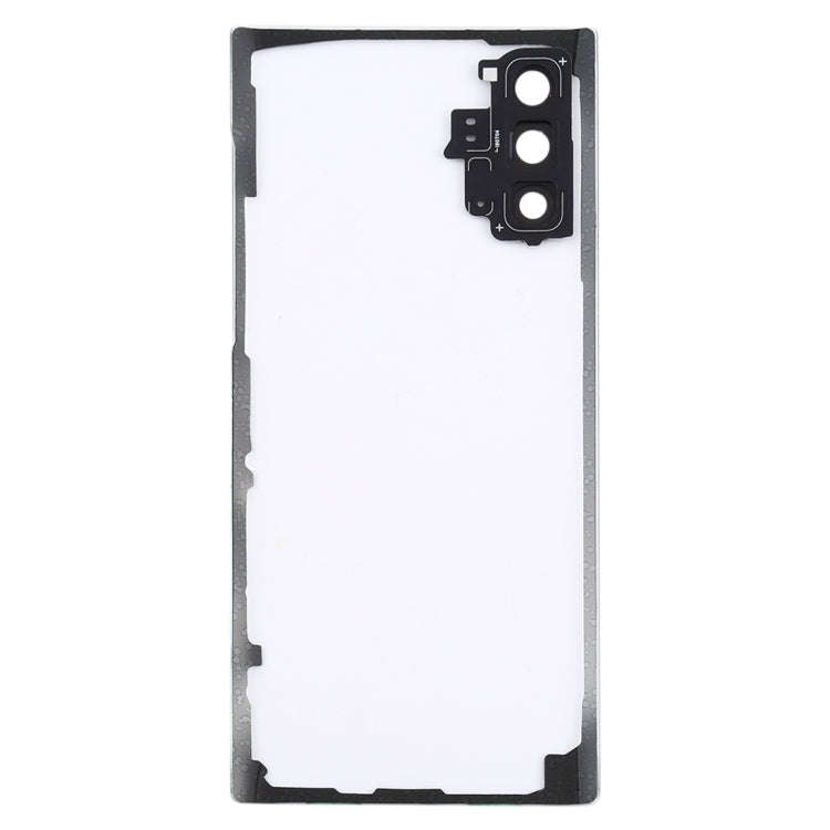 For Samsung Galaxy Note 10 N970 N9700 Transparent Battery Back Cover with Camera Lens Cover (Tran...