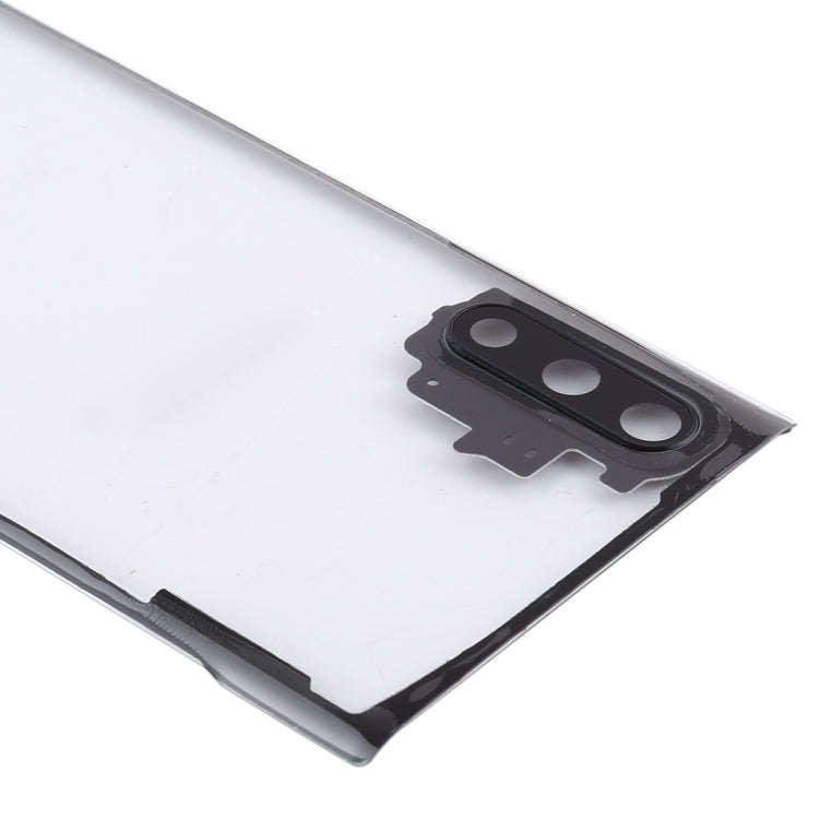 For Samsung Galaxy Note 10 N970 N9700 Transparent Battery Back Cover with Camera Lens Cover (Tran...
