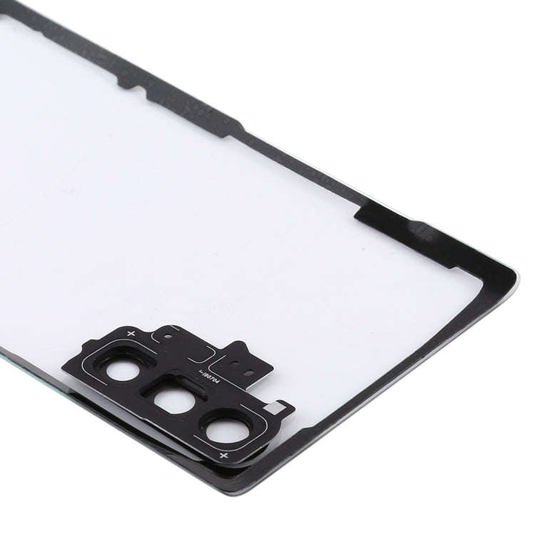 For Samsung Galaxy Note 10 N970 N9700 Transparent Battery Back Cover with Camera Lens Cover (Tran...