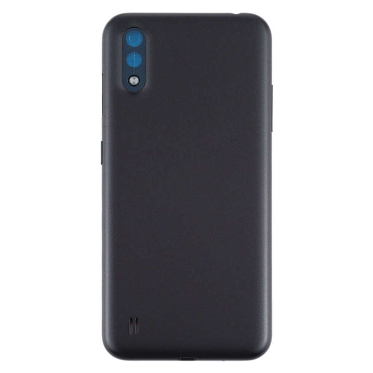 For Samsung Galaxy A01 Battery Back Cover (Black)