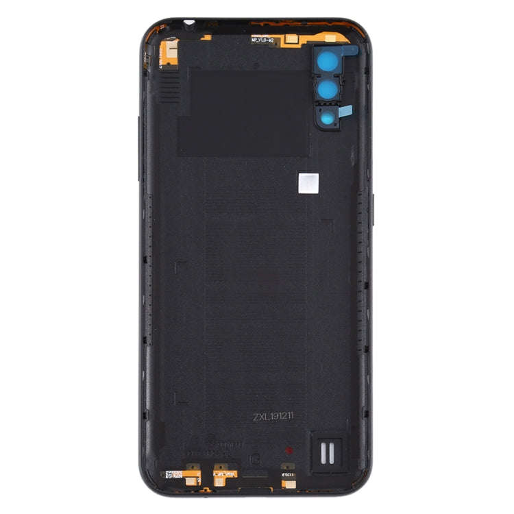 For Samsung Galaxy A01 Battery Back Cover (Black)