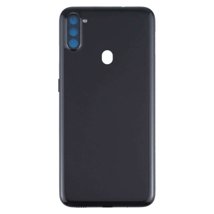 For Samsung Galaxy A11 Battery Back Cover (Black)