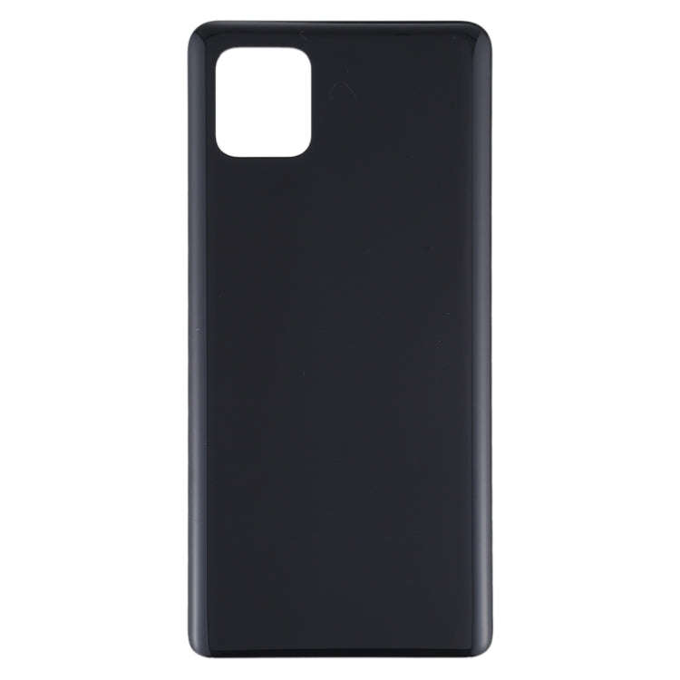 For Samsung Galaxy A91 Battery Back Cover (Black)